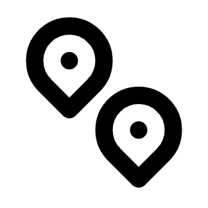 Map Pins Icon from Tabler Line Set