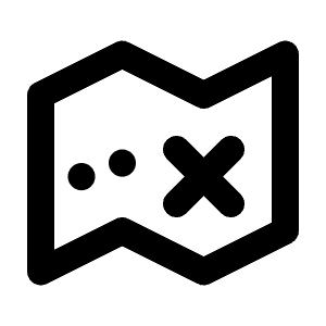 Map Route Icon from Tabler Line Set