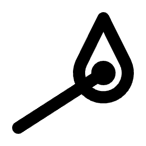 Matchstick Icon from Tabler Line Set