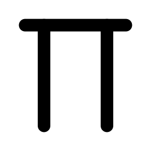Math Pi Icon from Tabler Line Set