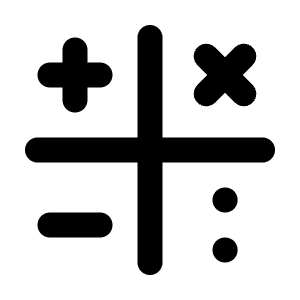 Math Symbols Icon from Tabler Line Set