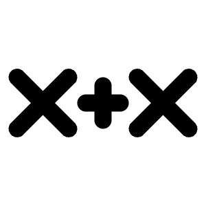 Math X Plus X Icon from Tabler Line Set