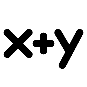 Math X Plus Y Icon from Tabler Line Set