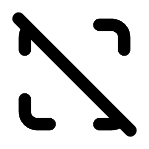 Maximize Off Icon from Tabler Line Set