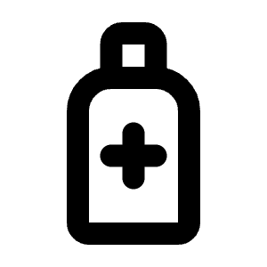 Medicine Syrup Icon from Tabler Line Set