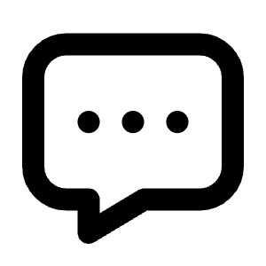 Message Dots Icon from Tabler Line Set