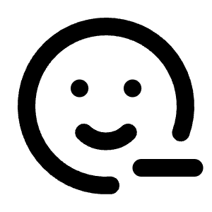 Mood Minus Icon from Tabler Line Set