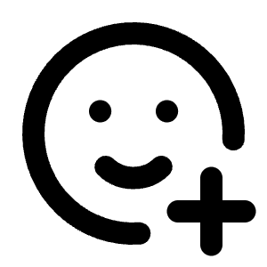 Mood Plus Icon from Tabler Line Set