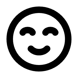 Mood Smile Beam Icon from Tabler Line Set