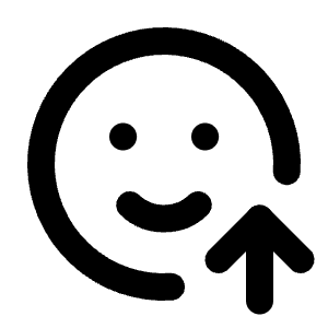 Mood Up Icon from Tabler Line Set