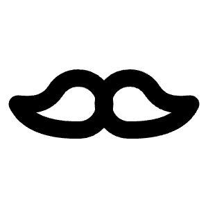 Moustache Icon from Tabler Line Set