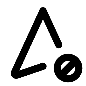 Navigation Cancel Icon from Tabler Line Set