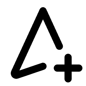 Navigation Plus Icon from Tabler Line Set