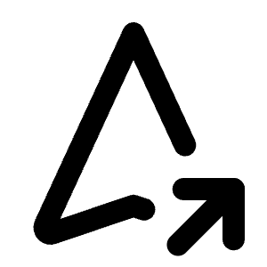 Navigation Share Icon from Tabler Line Set