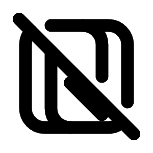 Nfc Off Icon from Tabler Line Set