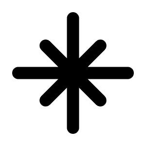 North Star Icon from Tabler Line Set