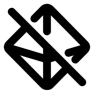 Octahedron Off Icon from Tabler Line Set