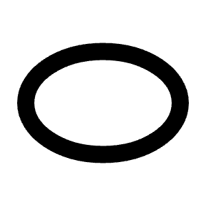 Oval Vertical Icon from Tabler Line Set