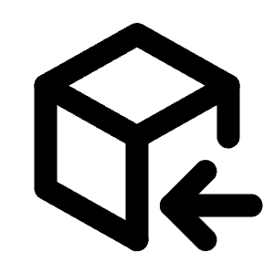 Package Import Icon from Tabler Line Set
