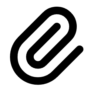 Paperclip Icon from Tabler Line Set