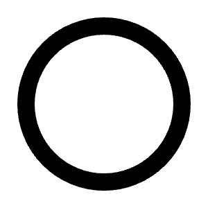 Percentage 0 Icon from Tabler Line Set
