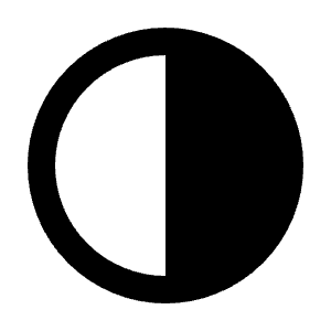 Percentage 50 Icon from Tabler Line Set