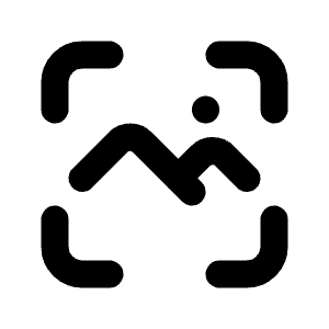 Photo Scan Icon from Tabler Line Set
