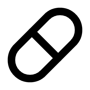 Pill Icon from Tabler Line Set