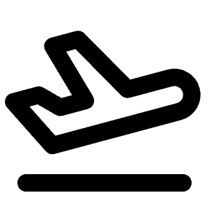 Plane Departure Icon from Tabler Line Set
