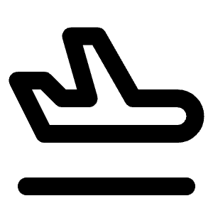 Plane Inflight Icon from Tabler Line Set