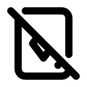 Play Card Off Icon from Tabler Line Set