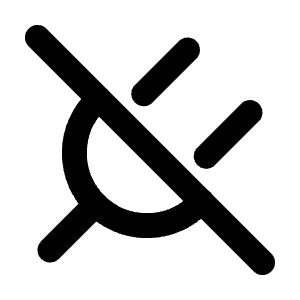 Plug Off Icon from Tabler Line Set