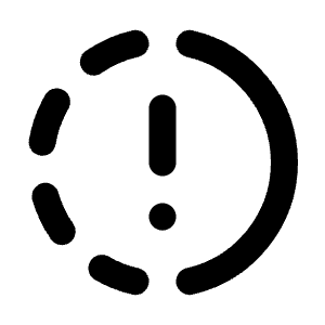 Progress Alert Icon from Tabler Line Set