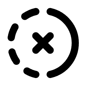 Progress X Icon from Tabler Line Set