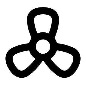 Propeller Icon from Tabler Line Set