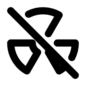 Radioactive Off Icon from Tabler Line Set