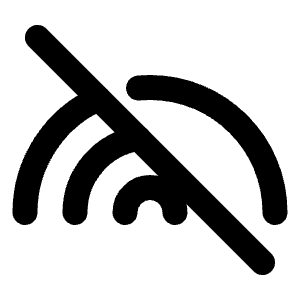 Rainbow Off Icon from Tabler Line Set