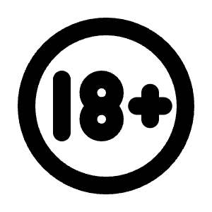Rating 18 Plus Icon from Tabler Line Set