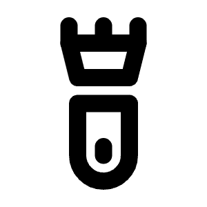 Razor Electric Icon from Tabler Line Set