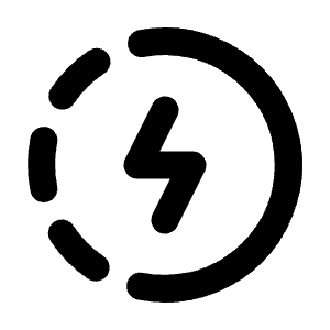 Recharging Icon from Tabler Line Set