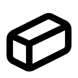 Rectangular Prism Icon from Tabler Line Set