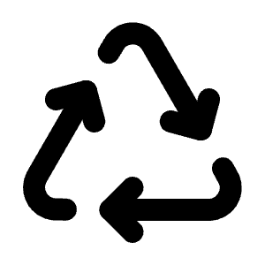 Recycle Icon from Tabler Line Set