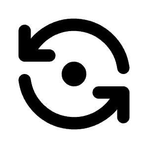 Refresh Dot Icon from Tabler Line Set