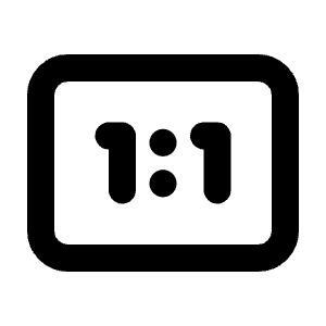 Relation One To One Icon from Tabler Line Set