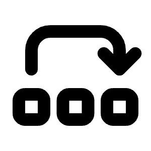 Reorder Icon from Tabler Line Set