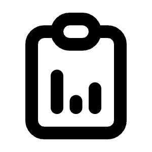 Report Analytics Icon from Tabler Line Set