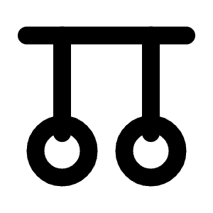 Rings Icon from Tabler Line Set