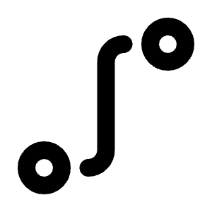 Route 2 Icon from Tabler Line Set