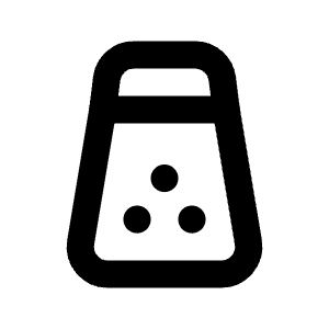 Salt Icon from Tabler Line Set