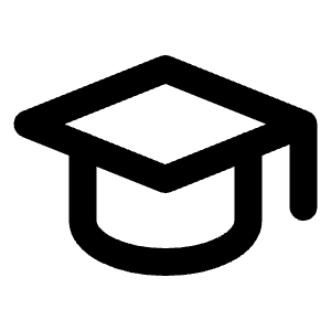 School Icon from Tabler Line Set